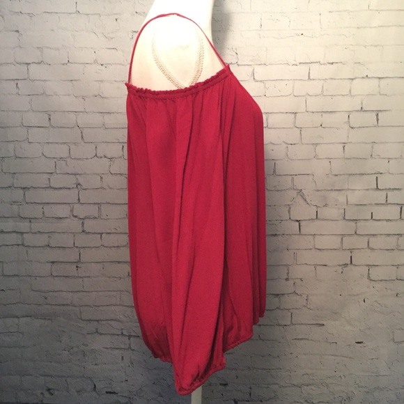 Sanctuary (Anthropologie) Cold Shoulder Top Large - Picture 5 of 8